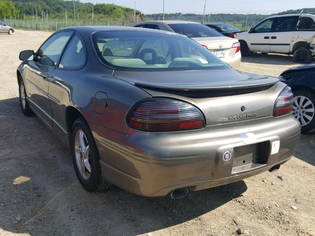 1G2WP12K51F184199 - 2001 PONTIAC GRAND PRIX BROWN photo 3