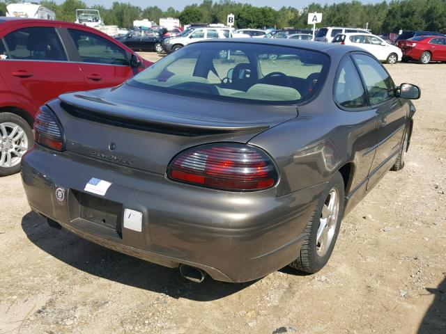 1G2WP12K51F184199 - 2001 PONTIAC GRAND PRIX BROWN photo 4