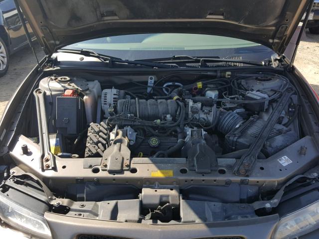 1G2WP12K51F184199 - 2001 PONTIAC GRAND PRIX BROWN photo 7
