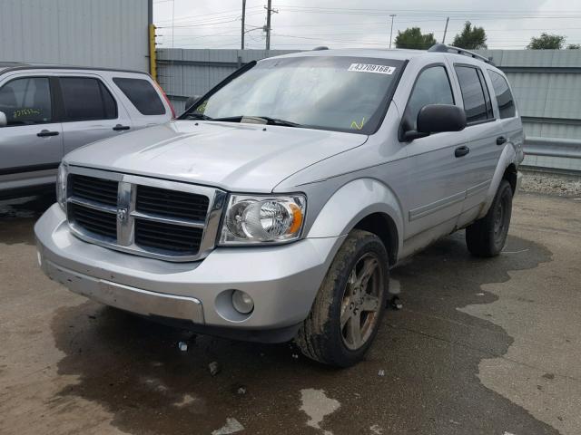 1D8HB58237F574536 - 2007 DODGE DURANGO LI SILVER photo 2