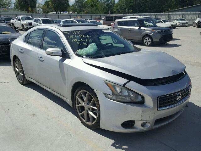 1N4AA5AP1BC841777 - 2011 NISSAN MAXIMA S SILVER photo 1