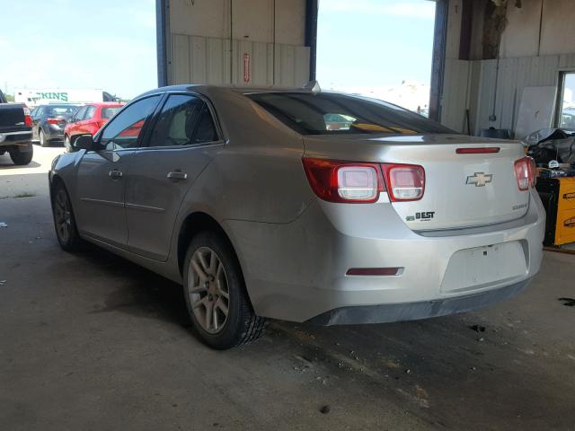 1G11C5SL0EF266020 - 2014 CHEVROLET MALIBU 1LT ვერცხლისფერი ფოტო 3