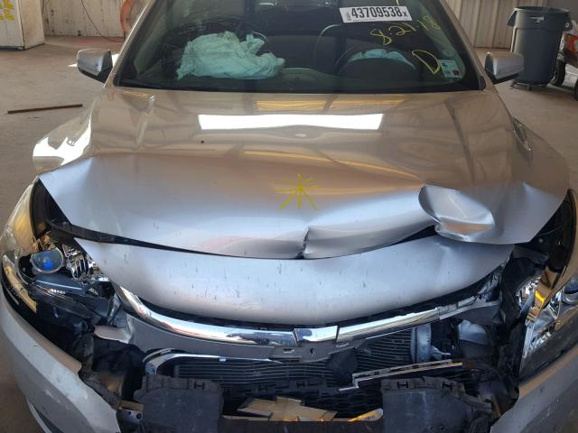 1G11C5SL0EF266020 - 2014 CHEVROLET MALIBU 1LT ვერცხლისფერი ფოტო 7