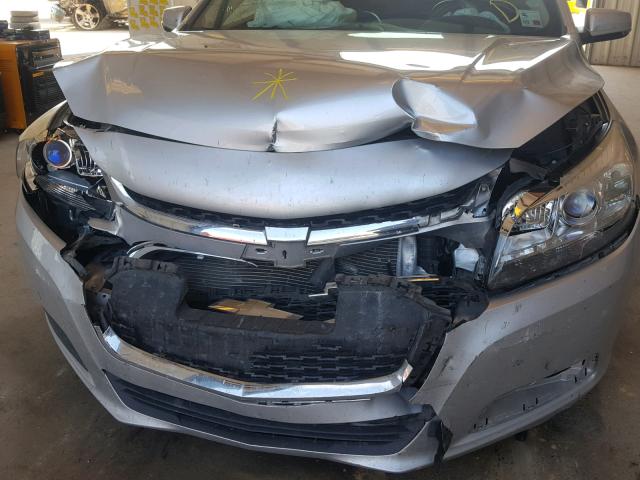 1G11C5SL0EF266020 - 2014 CHEVROLET MALIBU 1LT ვერცხლისფერი ფოტო 9