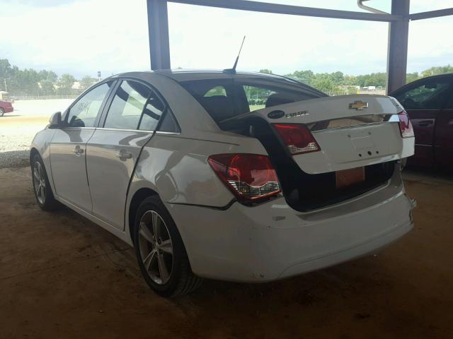 1G1PE5SB4D7133250 - 2013 CHEVROLET CRUZE LT WHITE photo 3