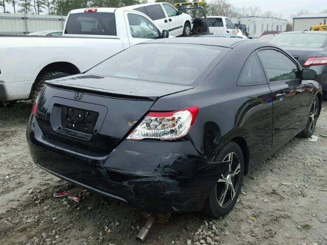 2HGFG1B6XBH502236 - 2011 HONDA CIVIC LX BLACK photo 4