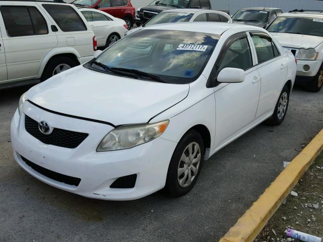 JTDBL40E999035065 - 2009 TOYOTA COROLLA WHITE photo 2