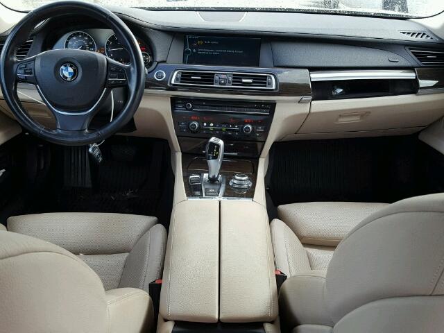 WBAKB4C52CC576528 - 2012 BMW 740 LI SILVER photo 9