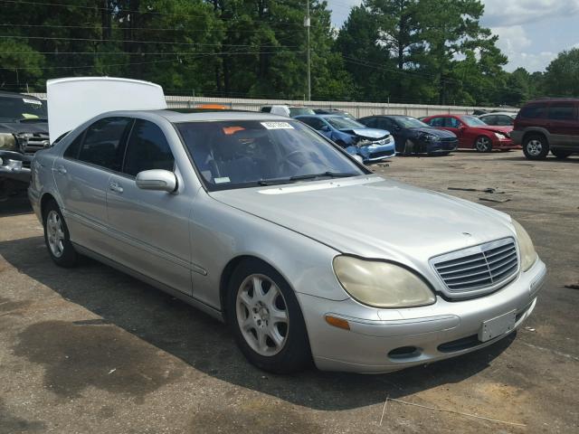 WDBNG70J21A163360 - 2001 MERCEDES-BENZ S 430 SILVER photo 1