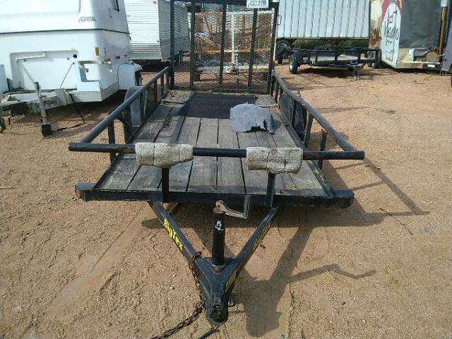 16VAX1211B2A94089 - 2011 UTILITY TRAILER BLACK photo 2