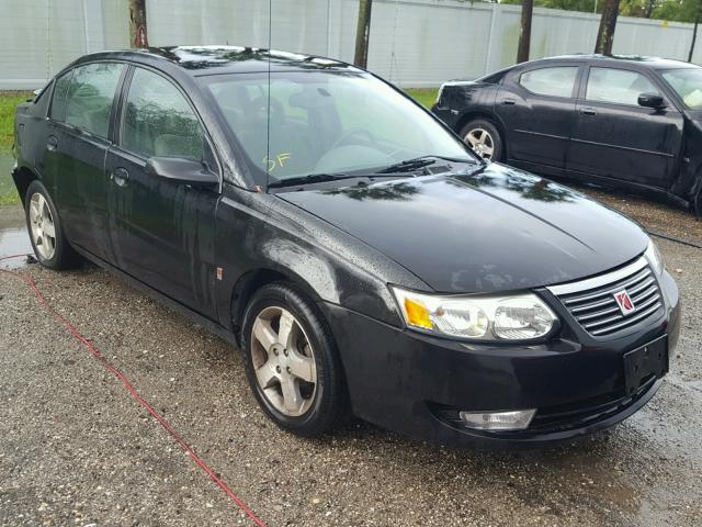 1G8AL55FX7Z157718 - 2007 SATURN ION LEVEL BLACK photo 1