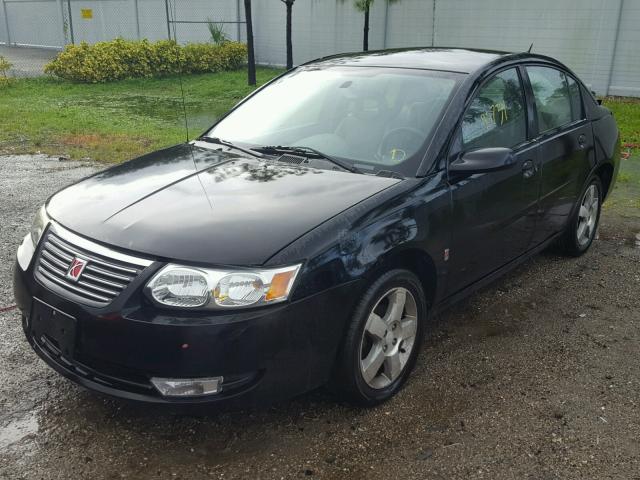 1G8AL55FX7Z157718 - 2007 SATURN ION LEVEL BLACK photo 2