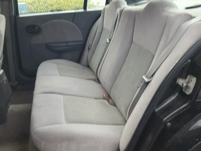 1G8AL55FX7Z157718 - 2007 SATURN ION LEVEL BLACK photo 6