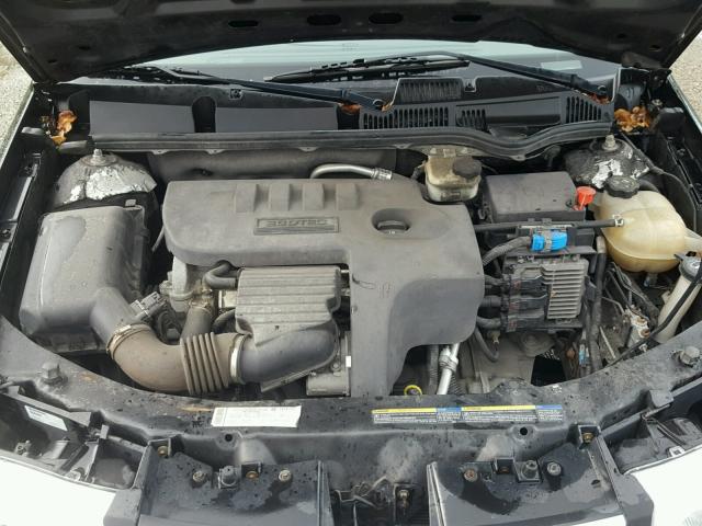 1G8AL55FX7Z157718 - 2007 SATURN ION LEVEL BLACK photo 7