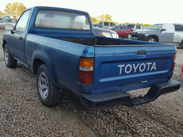 4TARN81A8PZ119169 - 1993 TOYOTA PICKUP 1/2 BLUE photo 3