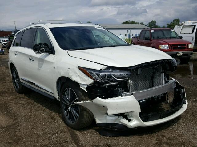 5N1DL0MM8HC527702 - 2017 INFINITI QX60 WHITE photo 1