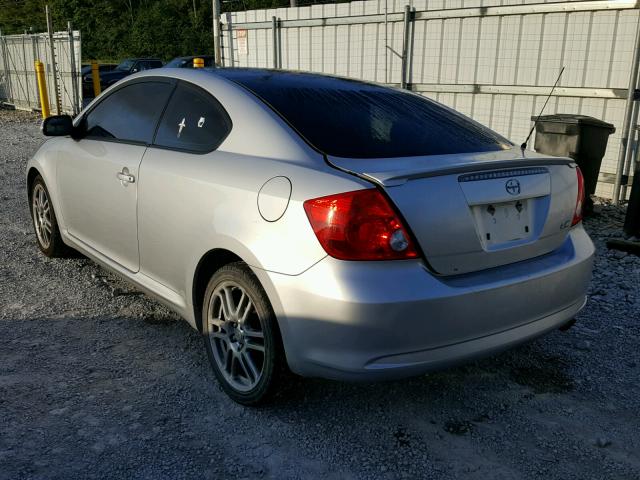 JTKDE177550007862 - 2005 TOYOTA SCION TC 银色 照片 3
