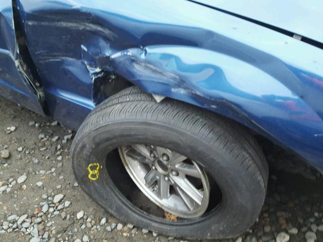 1ZVFT84N465206128 - 2006 FORD MUSTANG BLUE photo 9