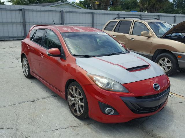 JM1BL1L35C1505882 - 2012 MAZDA SPEED 3 RED photo 1