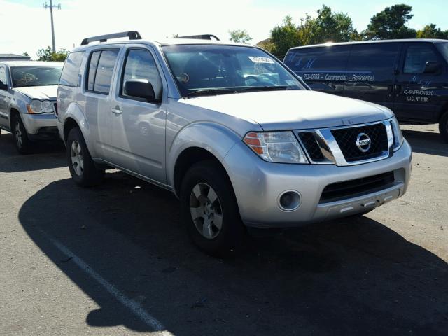 5N1AR18B68C661611 - 2008 NISSAN PATHFINDER SILVER photo 1