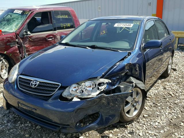 1NXBR32E28Z937411 - 2008 TOYOTA COROLLA CE 蓝色 照片 2