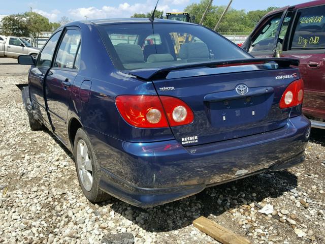 1NXBR32E28Z937411 - 2008 TOYOTA COROLLA CE 蓝色 照片 3