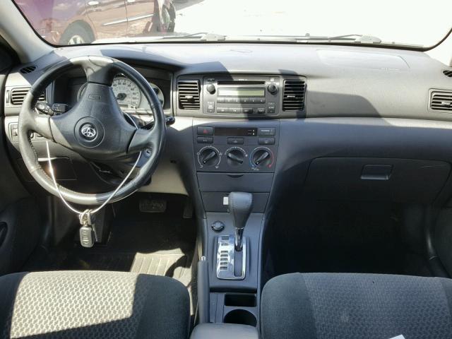 1NXBR32E28Z937411 - 2008 TOYOTA COROLLA CE 蓝色 照片 9