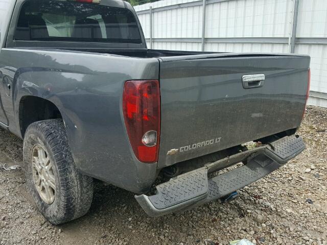 1GCJTCDE3A8108778 - 2010 CHEVROLET COLORADO L CHARCOAL photo 9