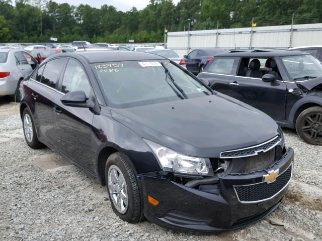 1G1PC5SB0E7347885 - 2014 CHEVROLET CRUZE LT BLACK photo 1