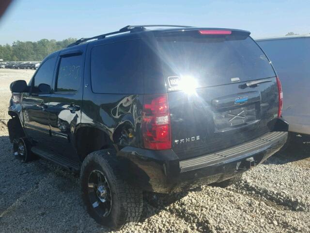 1GNUKBE07AR233166 - 2010 CHEVROLET TAHOE BLACK photo 3