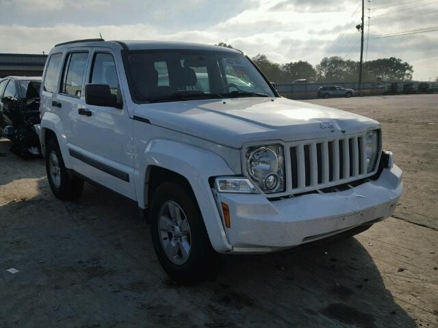 1J4PP2GK6AW132640 - 2010 JEEP LIBERTY WHITE photo 1