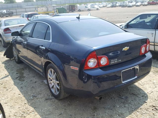 1G1ZE5EB7AF300402 - 2010 CHEVROLET MALIBU LTZ 蓝色 照片 3