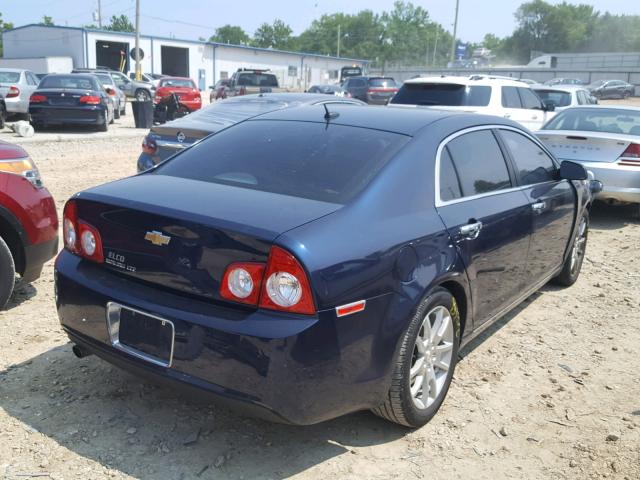 1G1ZE5EB7AF300402 - 2010 CHEVROLET MALIBU LTZ 蓝色 照片 4