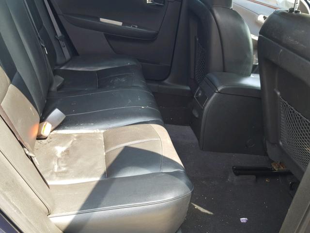 1G1ZE5EB7AF300402 - 2010 CHEVROLET MALIBU LTZ 蓝色 照片 6