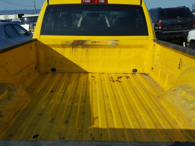 3C6LD4AT6CG238749 - 2012 DODGE RAM 2500 S YELLOW photo 6