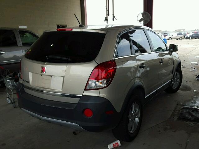 3GSCL33P69S612017 - 2009 SATURN VUE XE BEIGE photo 4