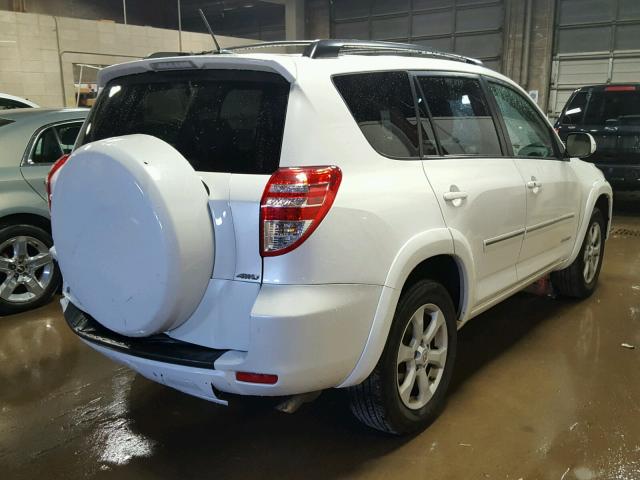 2T3DF4DV4CW234011 - 2012 TOYOTA RAV4 LTD WHITE photo 4