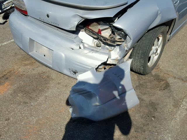 1G2WR5218XF241433 - 1999 PONTIAC GRAND PRIX SILVER photo 9