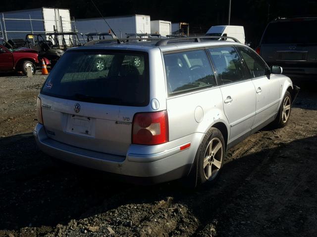 WVWYH63B94E111134 - 2004 VOLKSWAGEN PASSAT GLX 银色 照片 4