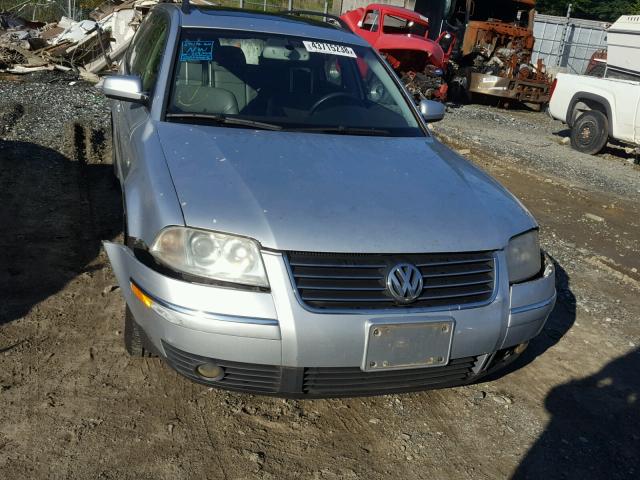 WVWYH63B94E111134 - 2004 VOLKSWAGEN PASSAT GLX SILVER photo 7