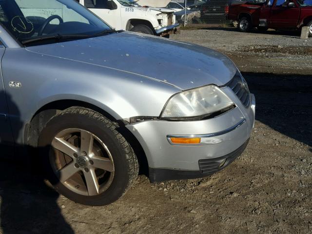 WVWYH63B94E111134 - 2004 VOLKSWAGEN PASSAT GLX 银色 照片 9