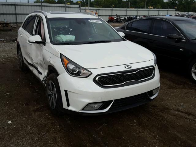 KNDCC3LC2H5056399 - 2017 KIA NIRO EX WHITE photo 1