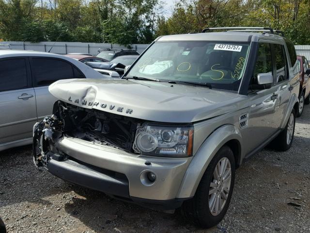 SALAK2D49AA524050 - 2010 LAND ROVER LR4 ვერცხლისფერი ფოტო 2