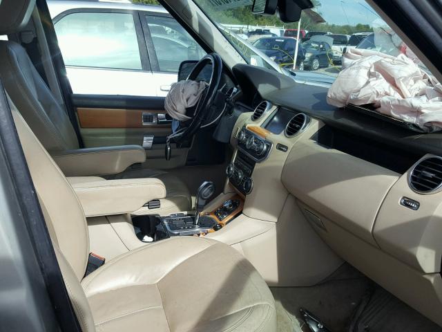 SALAK2D49AA524050 - 2010 LAND ROVER LR4 ვერცხლისფერი ფოტო 5