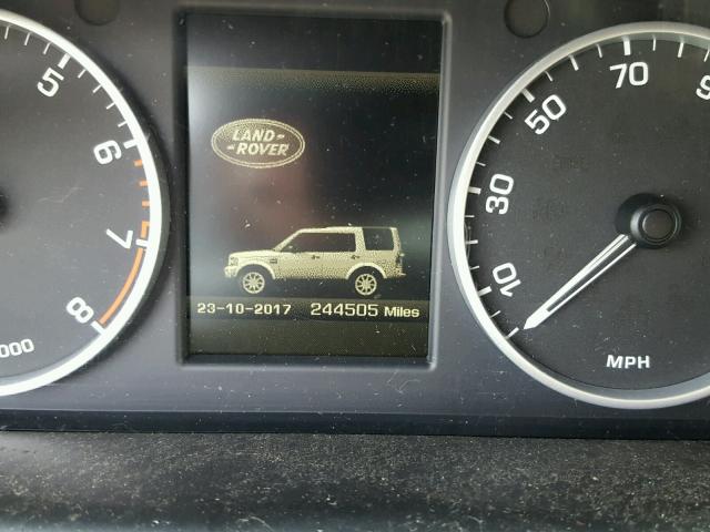 SALAK2D49AA524050 - 2010 LAND ROVER LR4 ვერცხლისფერი ფოტო 8