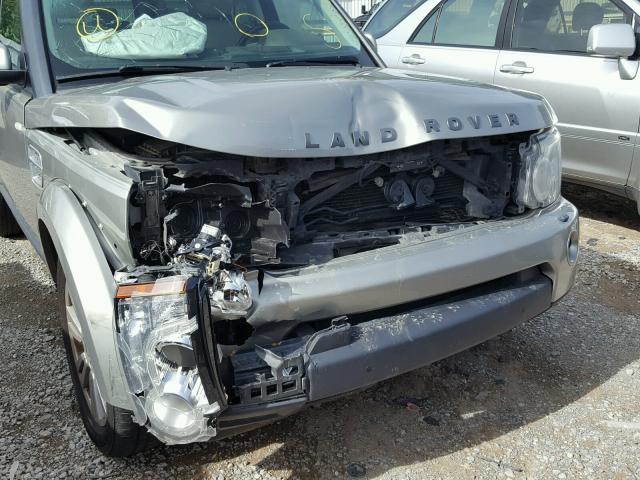 SALAK2D49AA524050 - 2010 LAND ROVER LR4 ვერცხლისფერი ფოტო 9