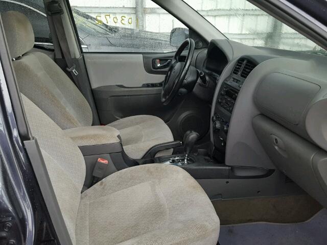 KM8SC13DX6U067738 - 2006 HYUNDAI SANTA FE G GRAY photo 5