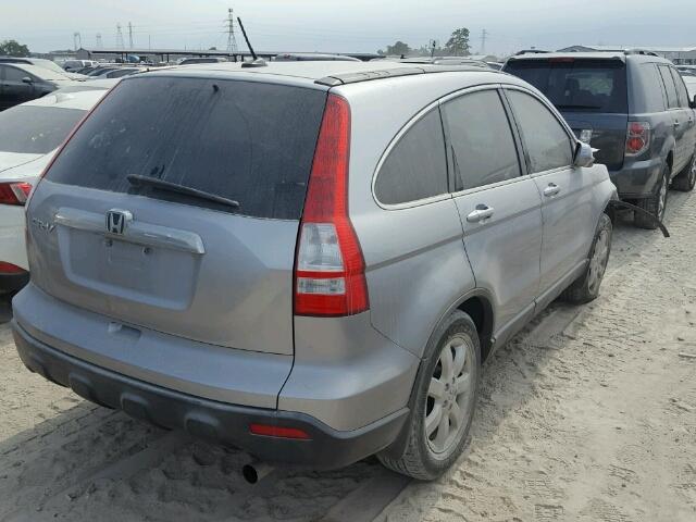 JHLRE38797C056414 - 2007 HONDA CR-V EXL SILVER photo 4