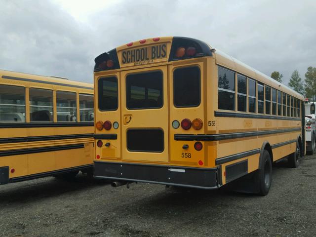 4DRBVAAR08A465103 - 2008 IC CORPORATION 3000 YELLOW photo 4