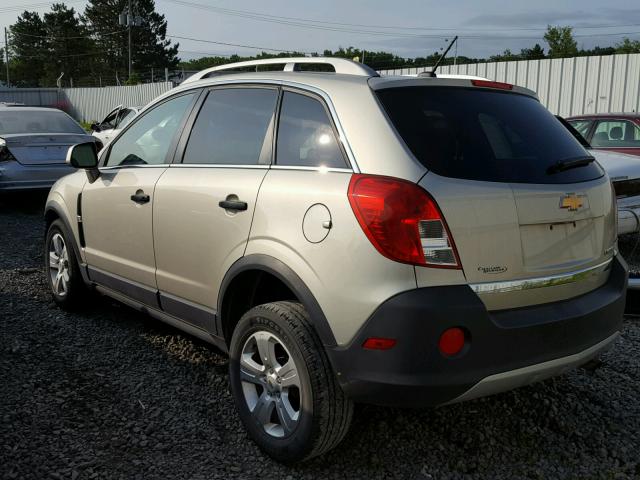 3GNAL2EK8DS643106 - 2013 CHEVROLET CAPTIVA LS 金色 照片 3